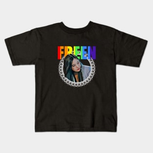 Freen Sarocha Chankimha drawings Kids T-Shirt